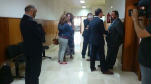 pasillos de la Audiencia