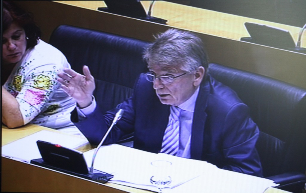 Gonzalez Cabana en Comisión Exteriores