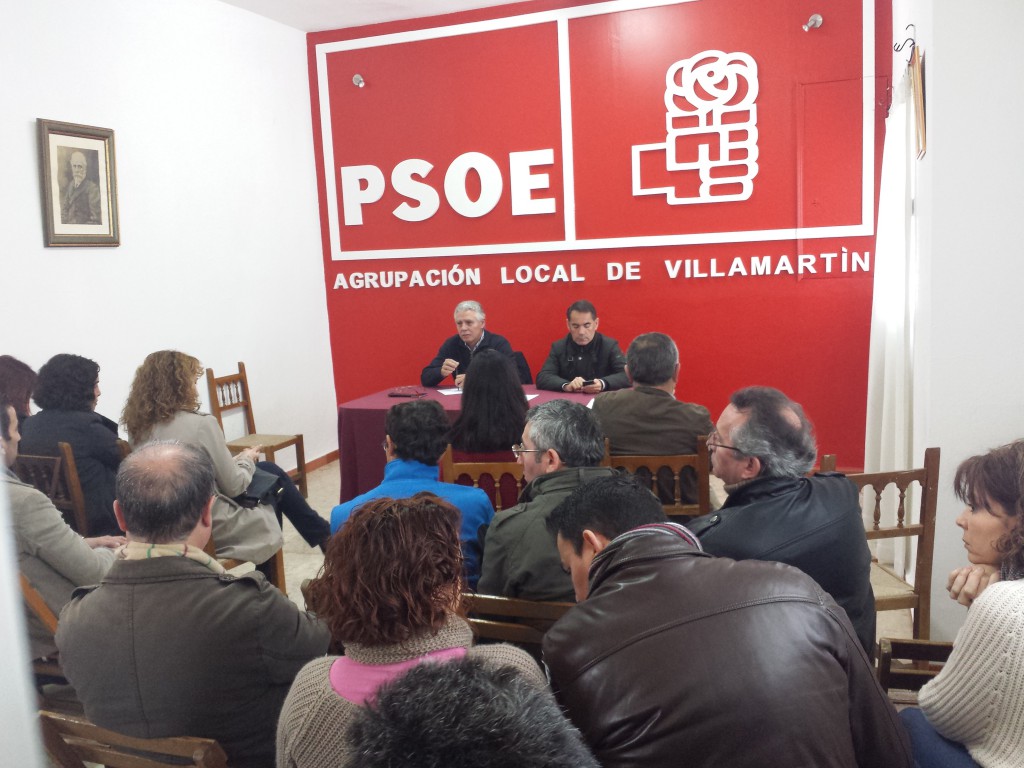20140207 Reunión PSOE Sierra
