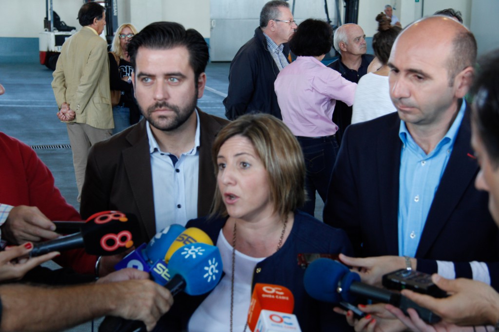 irene garcía, conejo y fran glez en la lonja