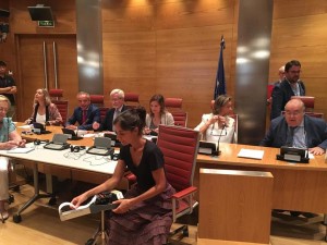 Alfonso Moscoso vicepresidente primero de la Comisión de CC.AA. en el senado