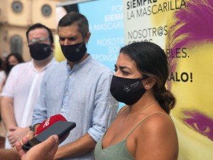 JSA presentan la campaña de reparto de mascarillas