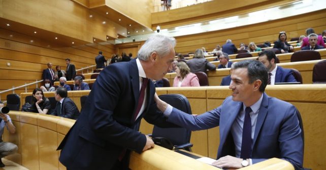 Alfonso Moscoso y Pedro Sánchez