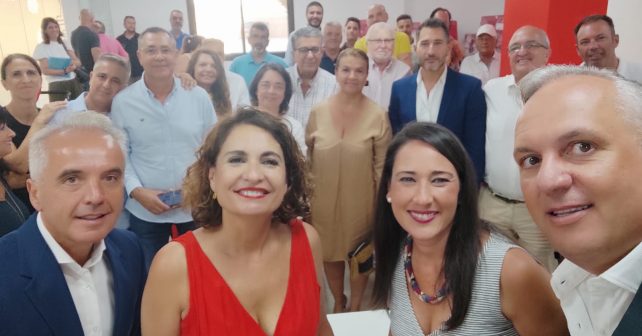 Alfonso Moscoso, María Jesús Montero, Rocío Arrabal y Juan Carlos Ruiz Boix